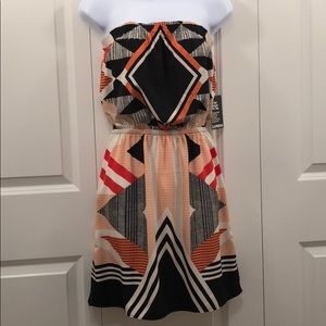 NWT Express strapless dress